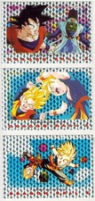 Dragon Ball Z Silver Collection Lotto 3 Cards Prismatiche Panini