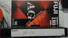 VHS marca FUJI  E180 AG