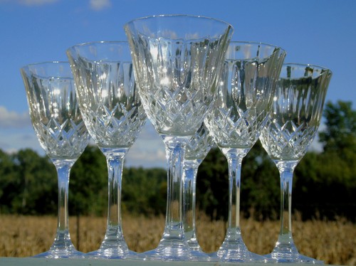 Service verres vin - 6, à