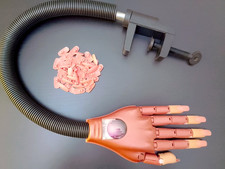 Mano Nail Trainer per pratica ricostruzione unghie gel acrilico acrygel nail art