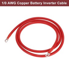 1/0 AWG Gauge 8FT rame