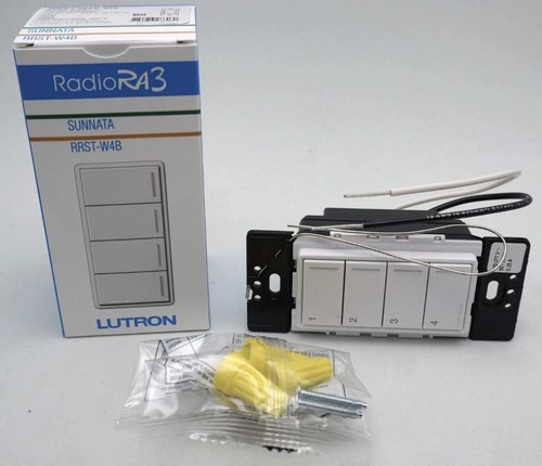 Lutron sunnata rrst w4b - lutron, rrst-w4b-wh-4