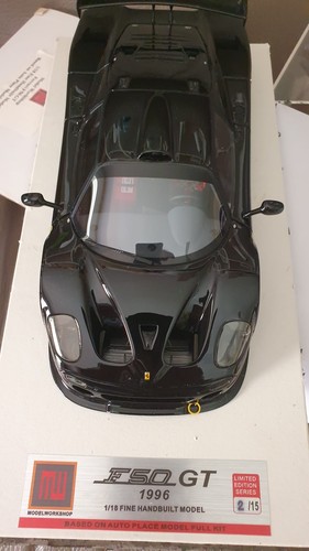 Ferrari f50 18 black - gt,