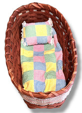 Cesto vimini culla bambina