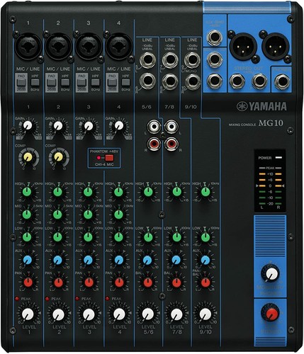 Yamaha mg10 mixer - mixer, canali