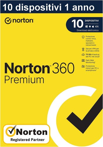 Norton 360 premium 2026 - premium, 10