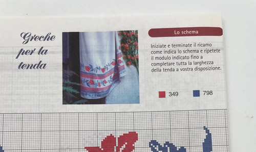Schema punto croce greche - punto,