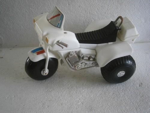 Jouet ancien moto roues - ancien,
