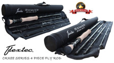 CANNA DA PESCA A MOSCA - Flextec CRX88 - GRAFITE di CARBONIO - 9 Ft  # 5/6