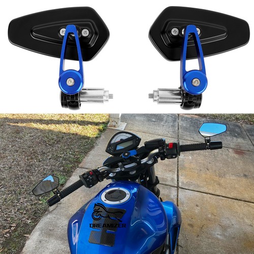 22mm bar end side - 7/8", mirrors