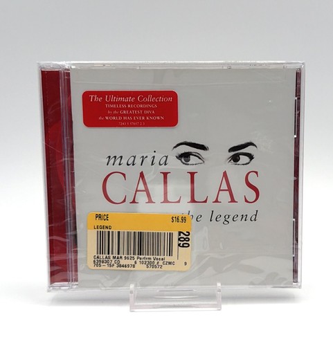 Maria callas the legend cd - callas,