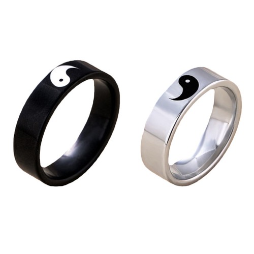 2pz coppia anelli decorativi - coppia,