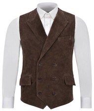 Uomo Camoscio Marrone pelle
