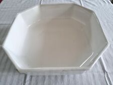 Ciotola in ceramica da portata centrotavola insalatiera bianca da cucina cm 36