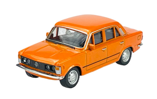 Welly fiat 125p arancione - fiat,