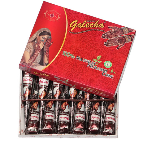 Maroon golecha coni hennè - maroon,
