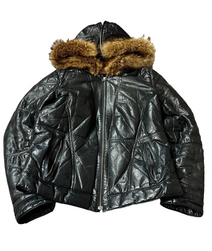 Giacca vintage vera pelle