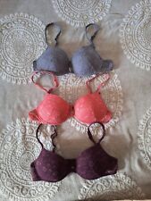 LOTTO 3 REGGISENI ATHENS PIZZO BORDEAUX, ROSA, GRIGIO TEZENIS Tg. 3B