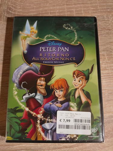 Dvd peter pan ritorno - peter,