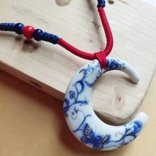 Collana lunga in ceramica