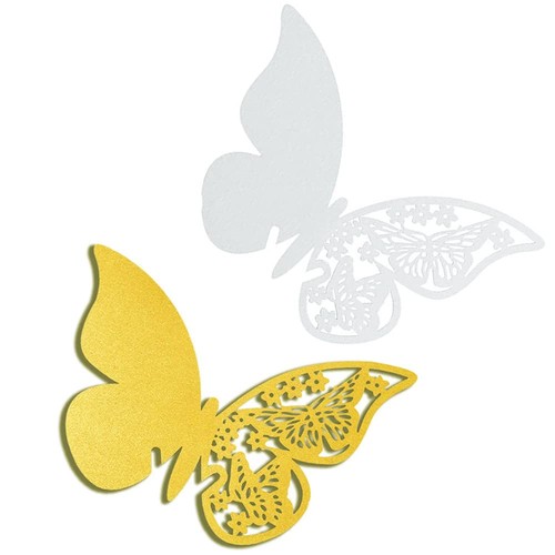 Pezzi segnaposto farfalla - 50,
