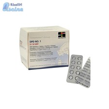 511051BT Reagenti DPD1 cloro libero fotometro e Scuba II 25 blister x piscina