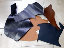 Scarti Ritagli di Pelle Italiana Vari Colori