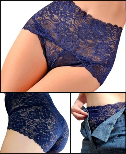 Mutande donna vita alta - , pizzo