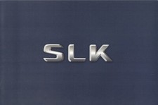 Catalogue Brochure Mercedes SLK Special Edition R170 2002 Belgique en français