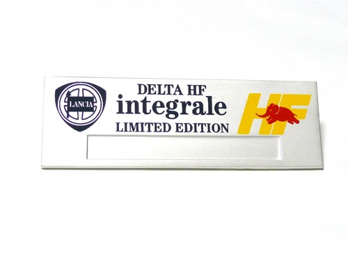 Sigla scritta stemma delta - delta, hf