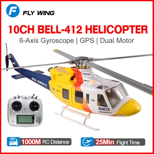 Fly wing bell 412 - fly, bell-412
