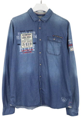 Camp david muscle fit camicia - camp,