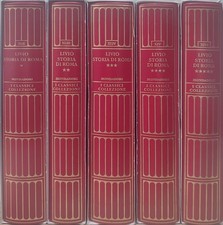 Livio. Storia di Roma. I classici collezione. 5 volumi. Edicola