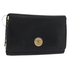 CHANEL Portachiavi Pelle Nero