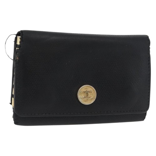 Chanel portachiavi pelle - pelle, nero