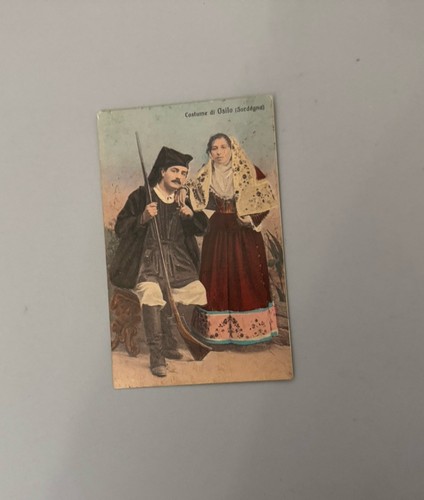 Cartolina epoca costume - , d’epoca