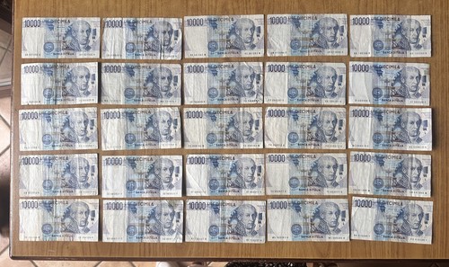 Lotto banconote lire 10000 - lire,