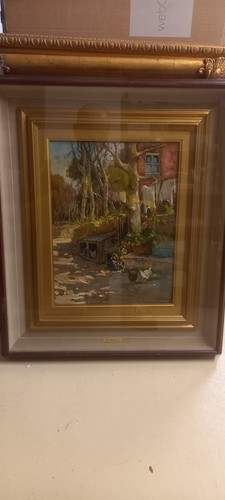 Dipinto olio enrico aprile - di,