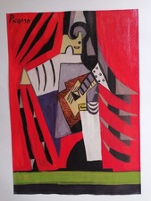 Dipinto olio Pablo Picasso