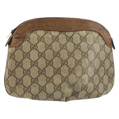 Gucci supreme pouch pvc - gucci,