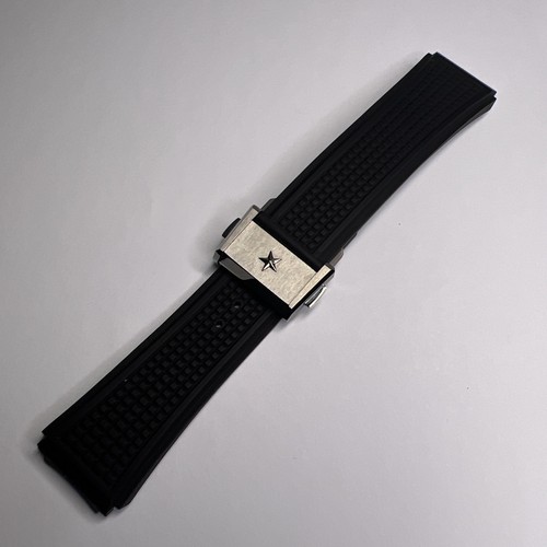 Zenith cinturino gomma nera - zenith,
