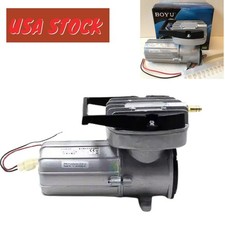 Pompa Compressore Aria Acquario DC12V Circolazione Marina Fishbowl 160L/M Gonfiata