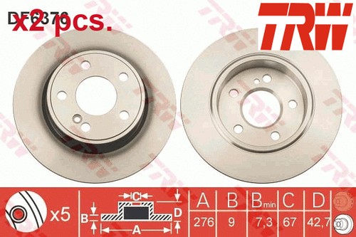 Set dischi freno - pz,