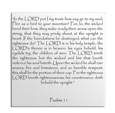 Fridge Magnet Psalms Chapter