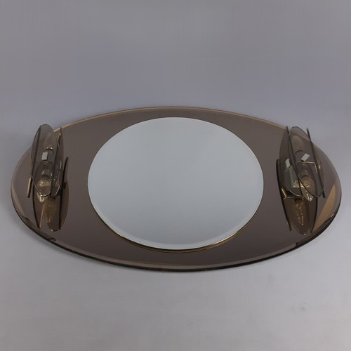 Specchio ovale con - ovale,