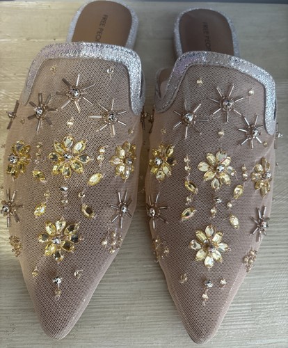Free people mesh mules - free, bead