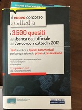 TEST preselettiva concorsi