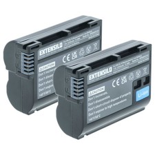 2x Batteria per Nikon EN-EL15b