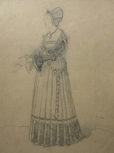 Disegno storico sul modello