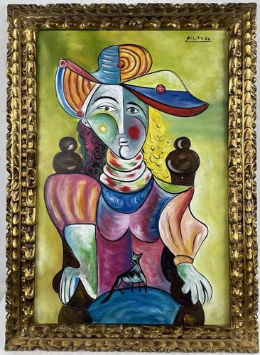 Dipinto olio tela - olio, su